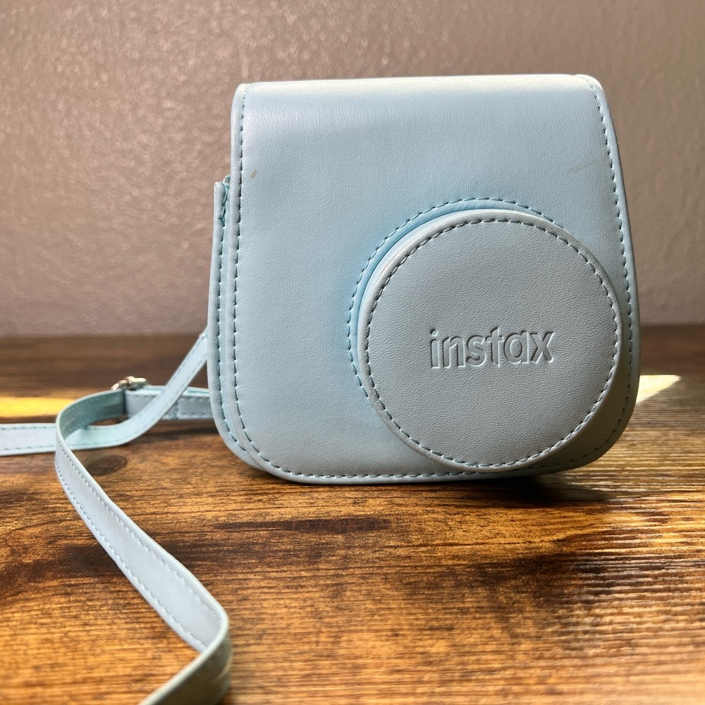 INSTAX Polaroid case BABY BLUE